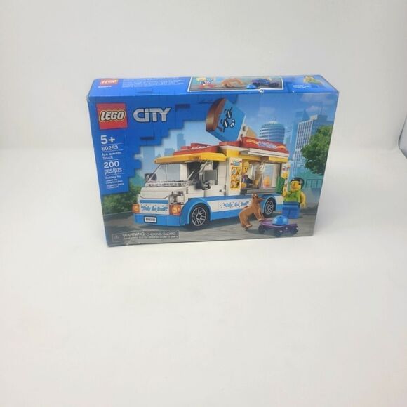 New! LEGO City Ice-Cream Truck 60253 Building Kit Playset complete - Picture 1 of 5